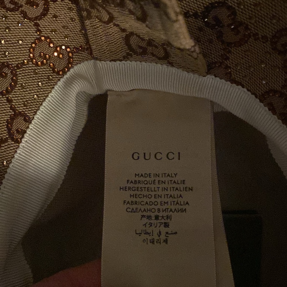 Gucci Hat super exclusive & Limited Edition Bucket Hat with Crystals NWT - Picture 7 of 16